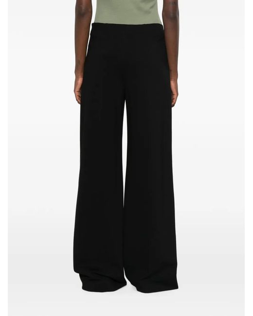 Drykorn Black Zip-Fastening Wide-Leg Trousers