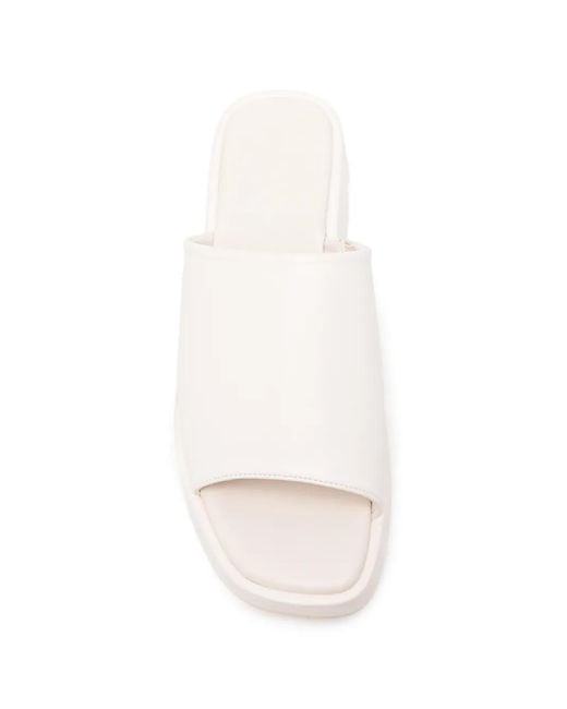 Mexx White Platform Sandals