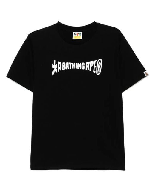 A Bathing Ape Black Souvenir Dragon T-Shirt for men