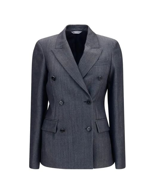 Balenciaga Blue Tailored Jacket