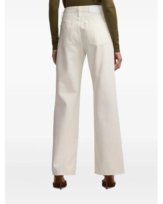 Ralph Lauren White High-Rise Jeans