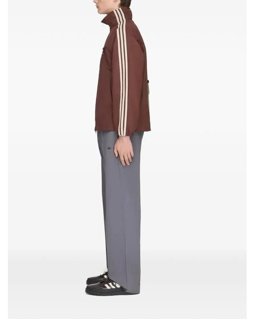 adidas X Song For The Mute 007 Side-Stripe Jacket in Brown for Men