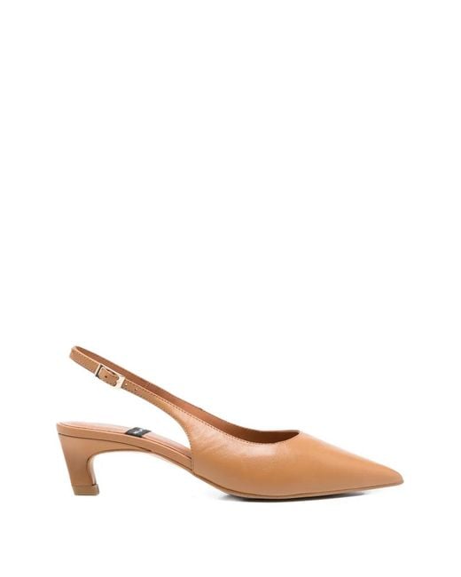 Angel Alarcon Pink Suzanne Slingback Pumps