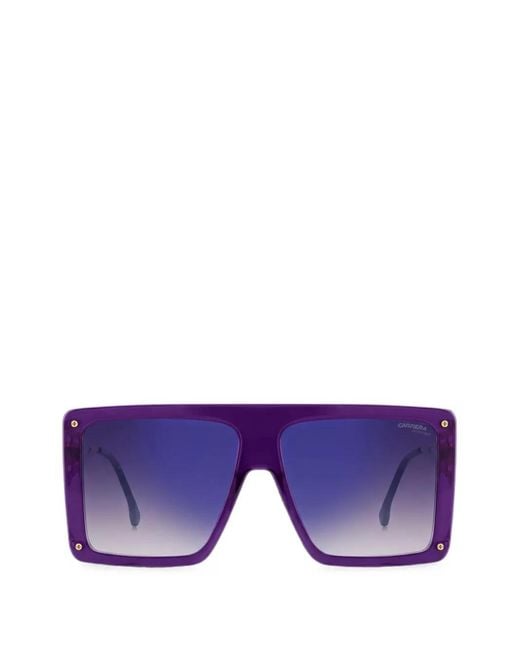Carrera Purple Square-Frame Sunglasses