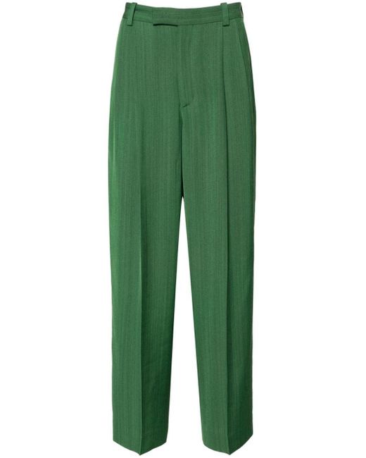 Pantalon Le Pantalon Mela à coupe ample Jacquemus pour homme en coloris Green