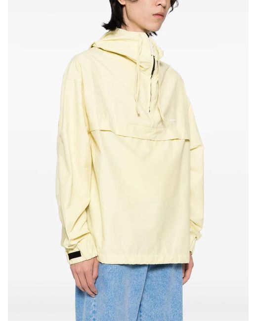 Sunnei Natural Zip-Up Hoodie