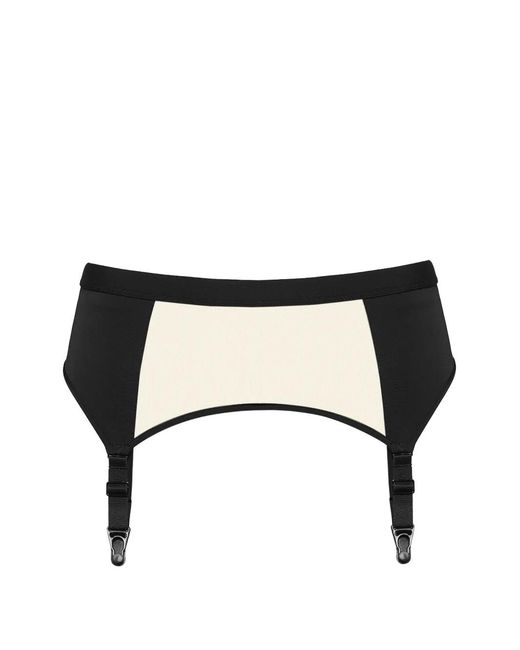 Maison Close White Pure Tentation Garter Belt