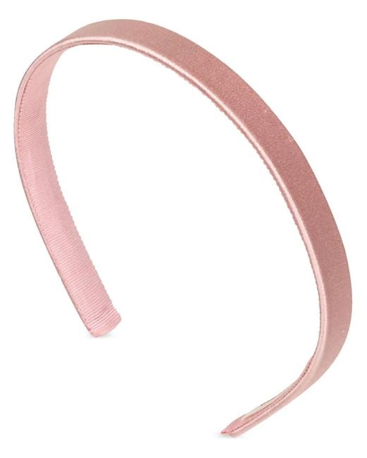 Jennifer Behr White Lucy Silk Headband