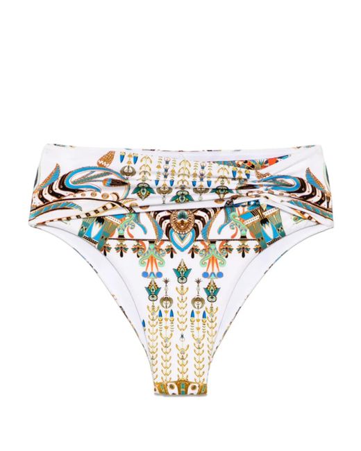 Camilla White High Waist Pant