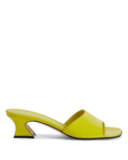 Giuseppe Zanotti Yellow 45Mm Solhene Sandals