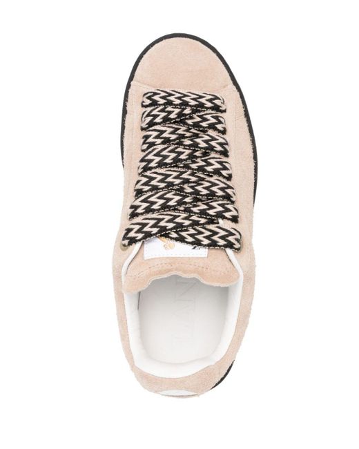 Lanvin Pink Curb Lite Sneakers Shoes
