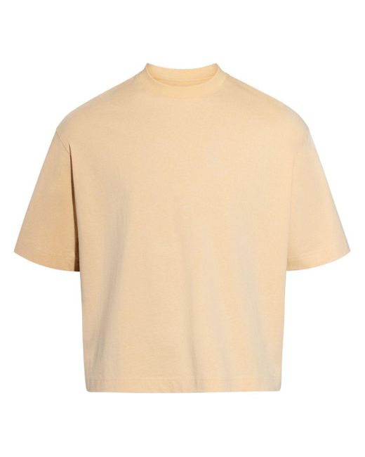 T-Shirt Torsade Jacquemus en coloris Natural