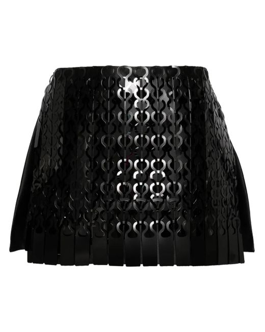 Pantalones cortos con cierre oculto Isabel Sanchis de color Black