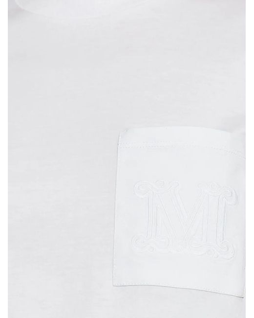 Max Mara White T-Shirts And Polos