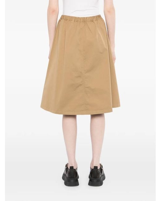 JNBY Natural Appliqué Midi Skirt