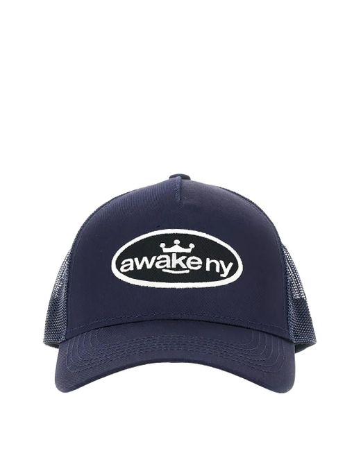 メンズ AWAKE NY King ロゴ キャップ Blue