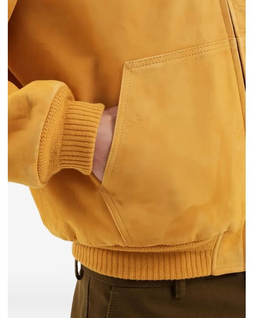 Giacca Con Cappuccio E Zip di 1989 STUDIO in Orange da Uomo