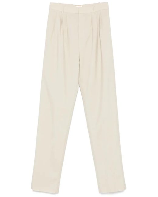 Saint Laurent ウールパンツ White