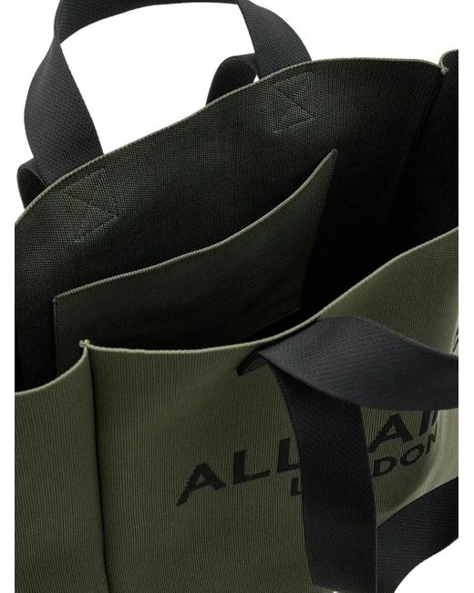 AllSaints Green Izzy Tote Bag