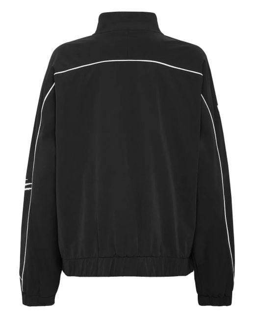 Philipp Plein Black Logo-Patch Sweatshirt