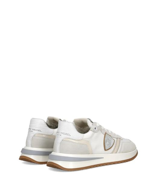 Philippe Model White Flat Shoes