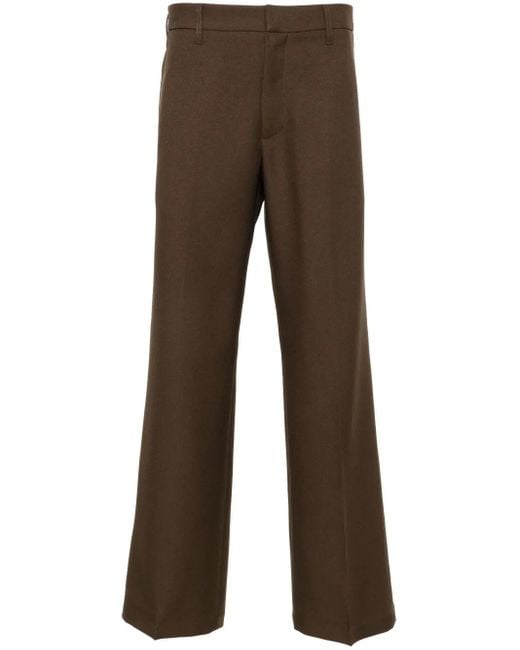 Stockholm Surfboard Club Brown Sune Straight-Leg Trousers for men