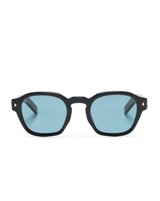 Prada Blue Square-frame Sunglasses for men