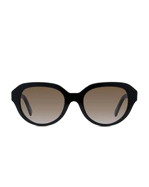 Givenchy Black Geometric-Frame Logo-Detail Sunglasses
