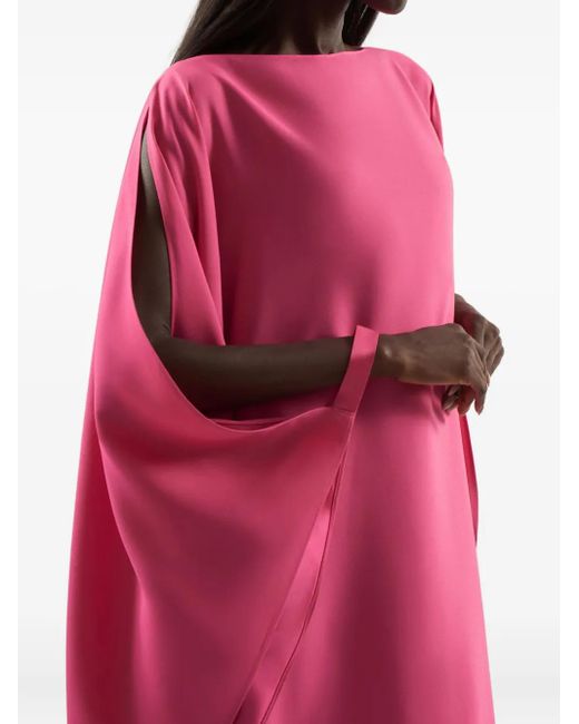 Taller Marmo Pink Split-Sleeve Kaftan Dress