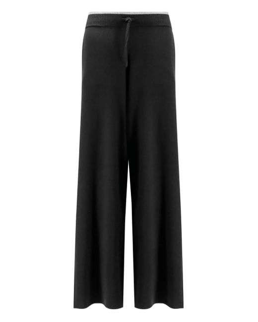 Pinko Black Veraguas Drawstring Trousers