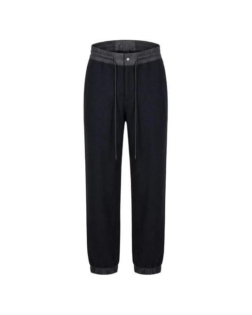 Sacai Blue Sponge Drawstring Track Pants for men