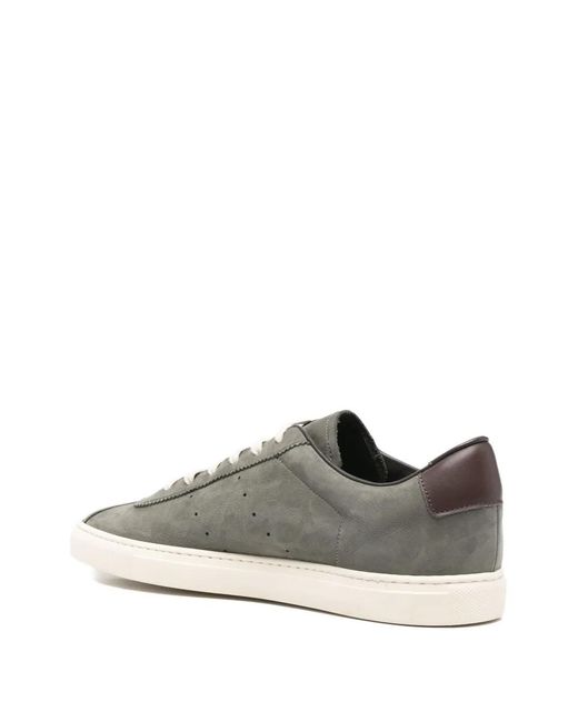 Common Projects Gray Perforated Suede Sneakers for men