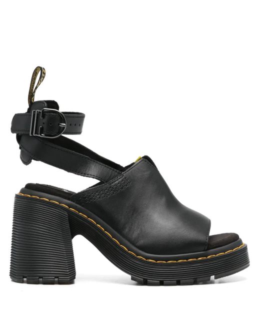 Dr. Martens Black Milee Sandals