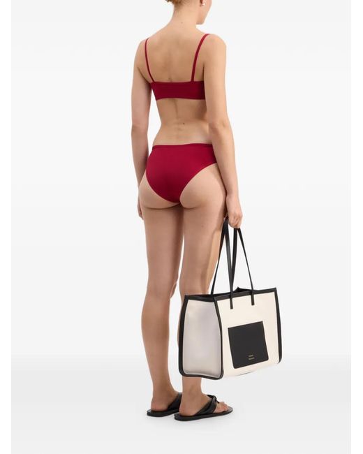 Loulou de Saison Red Bas De Bikini Olga