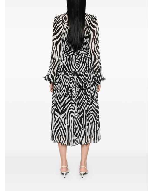 Diane von Furstenberg White Kent Midi Dress
