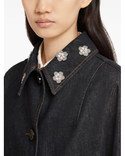 Marni Black Cotton Wove Jacket