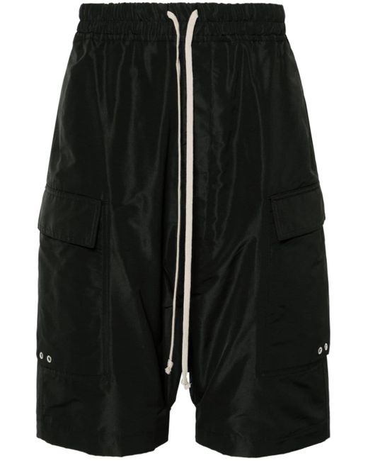 Short sarouel à poches cargo Rick Owens pour homme en coloris Black