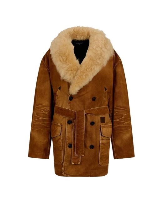 DSquared² Brown Carpenter2 Coat