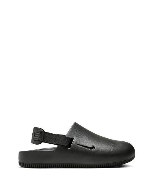 Nike Black Calm Mules