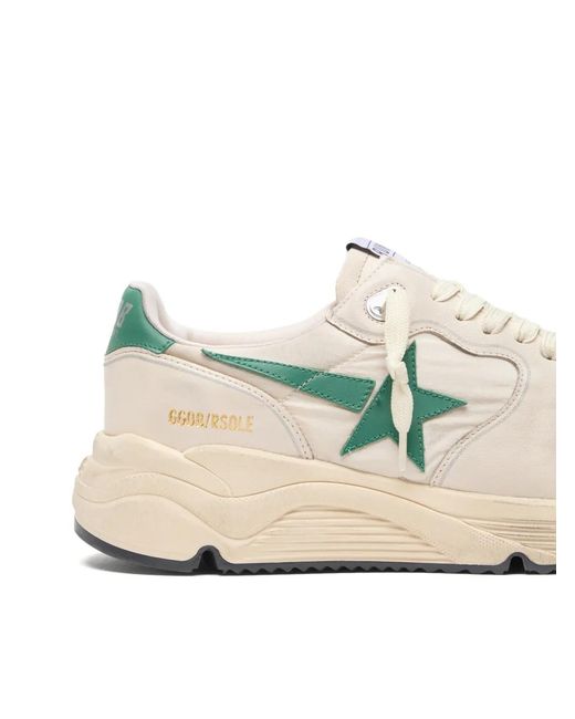 Golden Goose Deluxe Brand White Running Sole for men