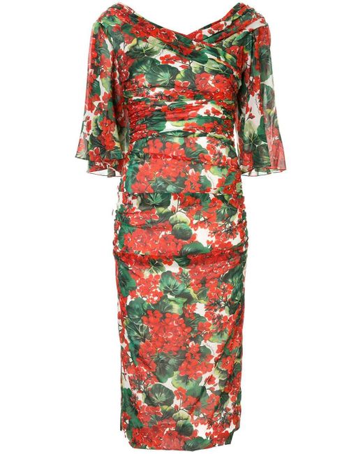 Dolce & Gabbana ポルトフィーノプリント ドレス Multicolor
