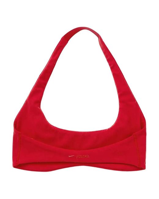 Nike Red Halterneck Bralette
