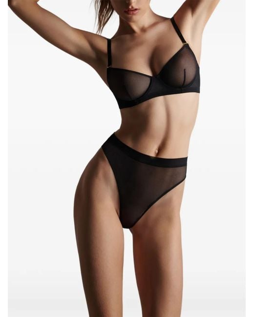 Maison Close Gray Corps À Corps Thong