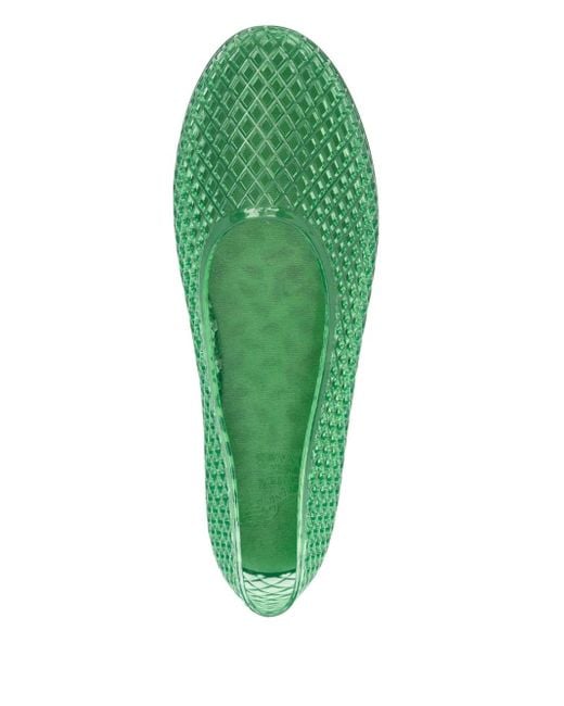 Ballerine Iro di Ancient Greek Sandals in Green
