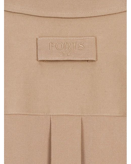Ports 1961 Natural Flap-Pockets Shirt