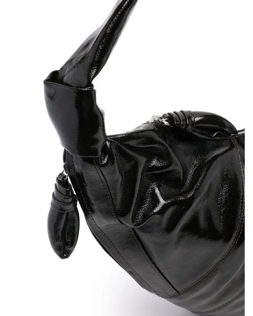 Lemaire Black Large Croissant Bag