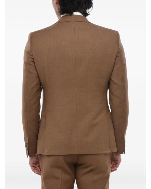 Corneliani Natural Cc Collection Single-Breasted Suit for men