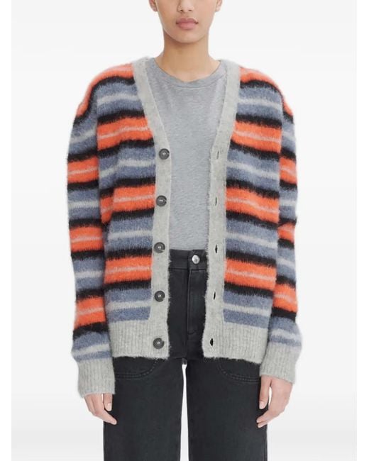 A.P.C. Red Dave Cardigan for men