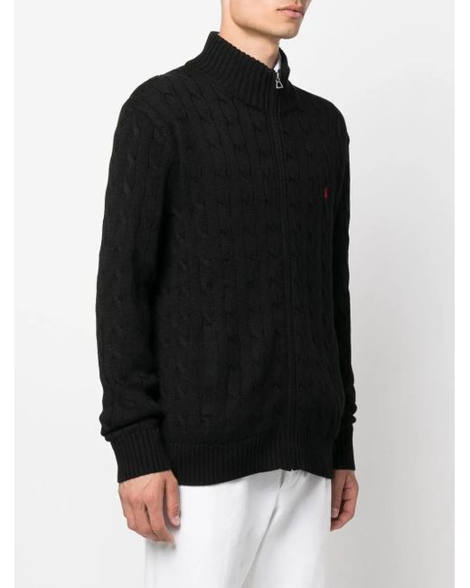 Polo Ralph Lauren Black Logo Sweater for men