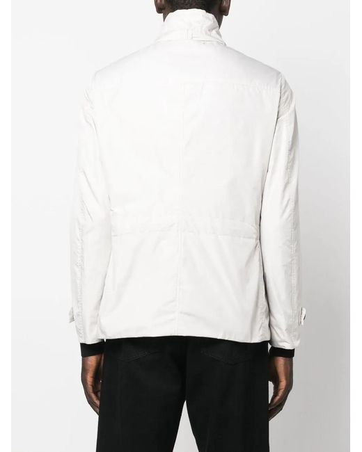 Moorer White Nabucco-Km Padded Jacket for men